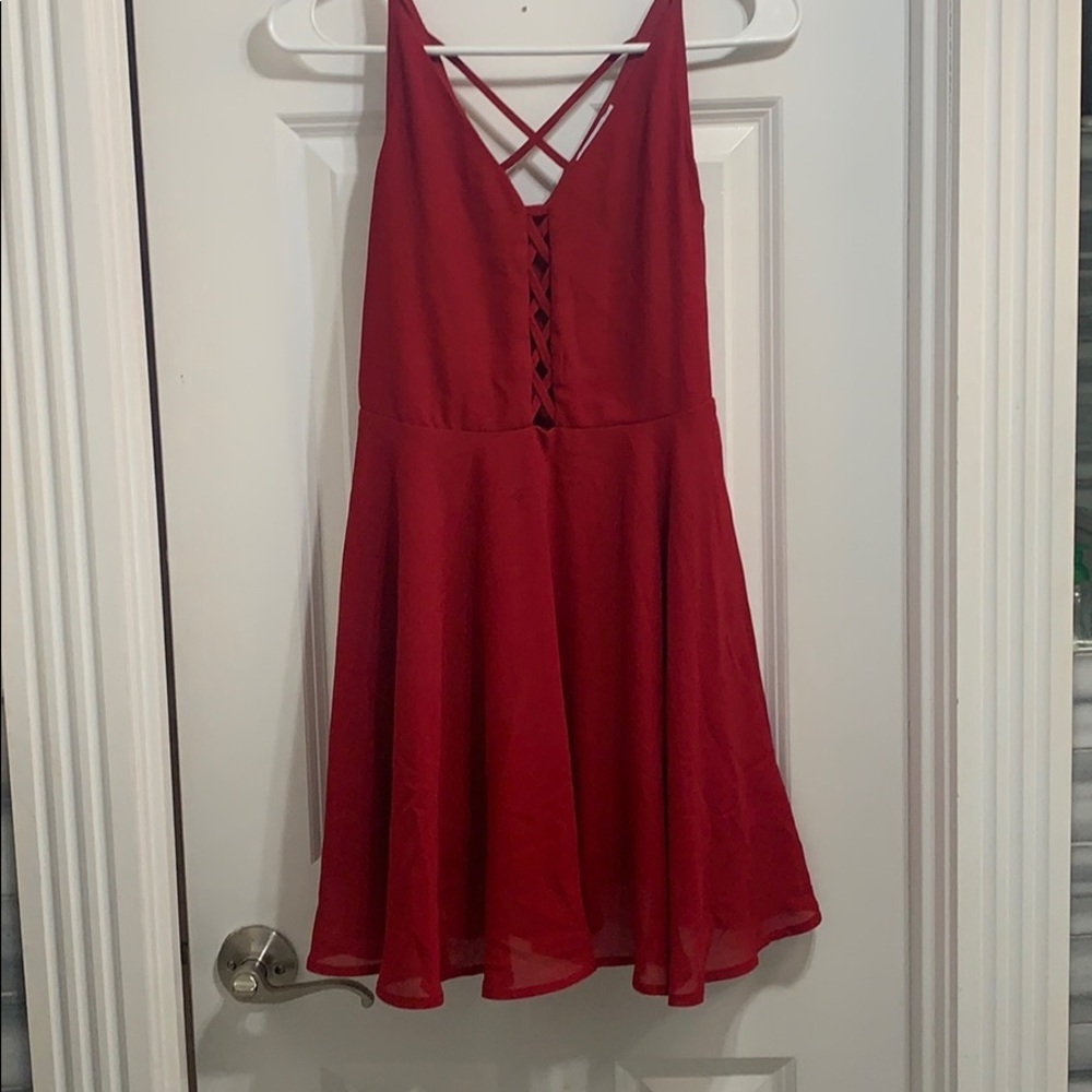 TOBI sexy red mini dress